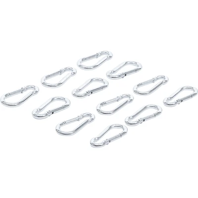 Afbeelding van BGS Karabijnhaak assortiment 5 x 50 mm 12 delig