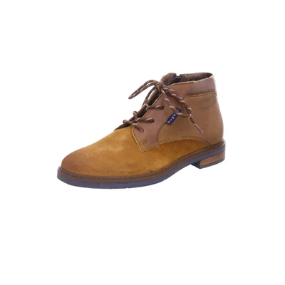Afbeelding van bugatti heren Zakelijke leren schoenen met langdurige impregnering en een extra brede pasvorm, Cognac 2, 41 EU