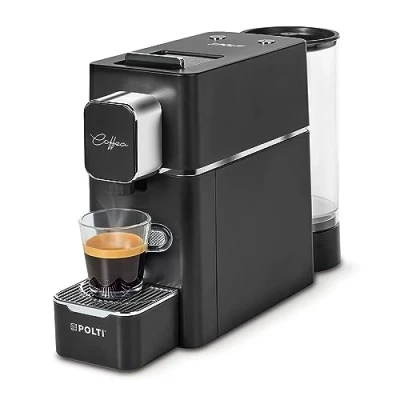 Afbeelding van Polti Coffea S15B Espressomachine, compatibel met E.S.E. 44 mm, tank 0,85 l, zwart