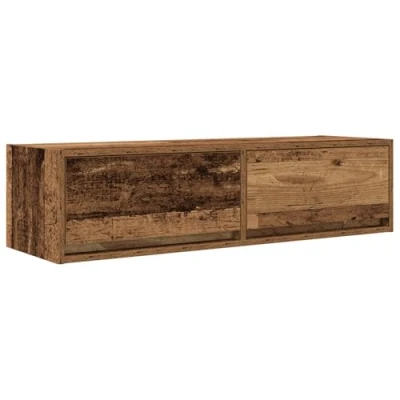 Afbeelding van vidaXL TV meubel Oude Hout Bewerkt 100 x 31 25.5 cm