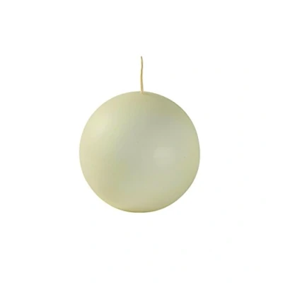 Afbeelding van Cereria di Giorgio risthò Kaarsenbal, was, ivoor, 10 x cm, 4 stuks