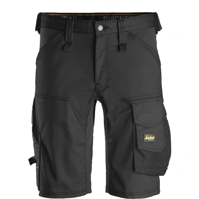 Afbeelding van Snickers Allroundwork, Stretch Korte Broek, Zwart (0404), 052