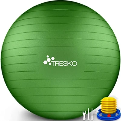 Afbeelding van Yogabal Groen 85 cm, Trainingsbal, Pilates, gymbal