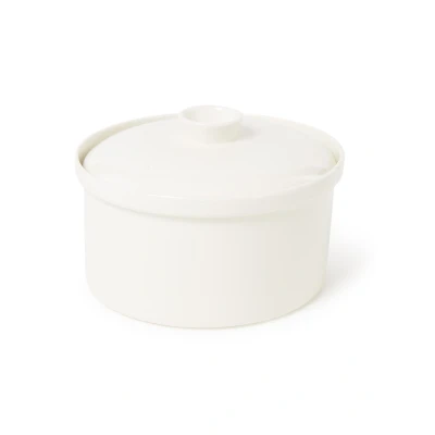 Afbeelding van Iittala Teema Pot met deksel 2,3L Porselein Wit