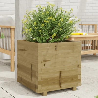 Afbeelding van Plantenbak 50x50x49,5 cm geïmpregneerd grenenhout