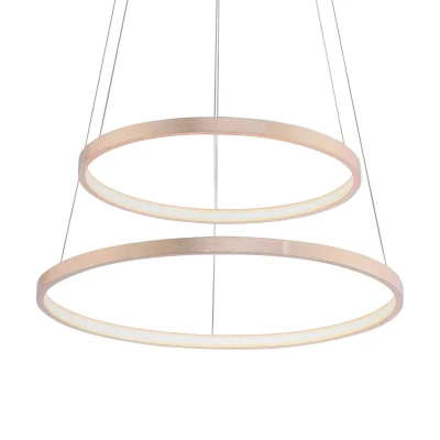 Afbeelding van Just Light Ronde hanglamp Circle duo goud Ø 50cm 11525 12