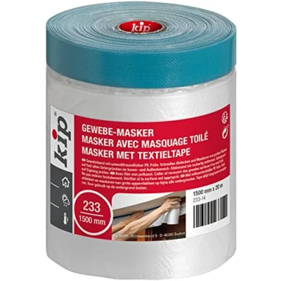 Afbeelding van kip masker met textieltape 233 blauw 1500mm x 20m