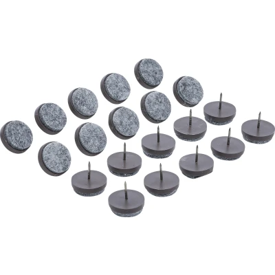 Afbeelding van BGS Viltglijderset nagels Ø 24 mm 20 delig