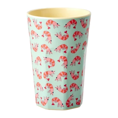 Afbeelding van Rice Melamine Beker Shrimp Large