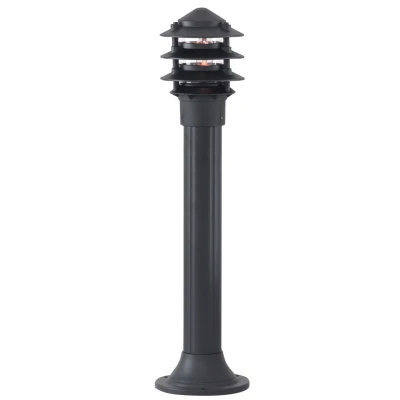Afbeelding van Searchlight Staande tuinlamp Posts 73cm zwart 1076 730