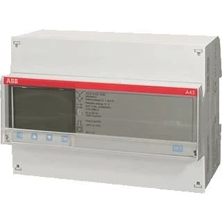 Afbeelding van Abb kwh meter 3 fase directe meting 80a 57 288v 100 500v klasse b pulsuitgang mid afname enkeltarief 2cma170520r1000