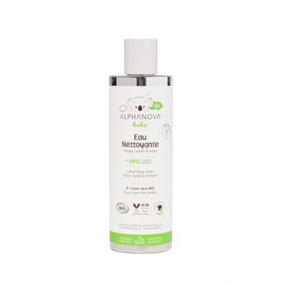 Afbeelding van Alphanova Bébé Cleansing Water 200ml Biologisch