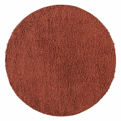 Afbeelding van Carpetsale24 Hoogpolig Vloerkleed Terra Effen Tapijt Shaggy Modern Woonkamer Slaapkamer, Kinderkamer Trend Soft Fluffy 160 cm Rond