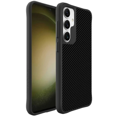 Afbeelding van Samsung Galaxy S24 Hoesje Kunststof iMoshion Backcover/Hardcase Zwart Telefoonhoesje Shockproof/Valbescherming
