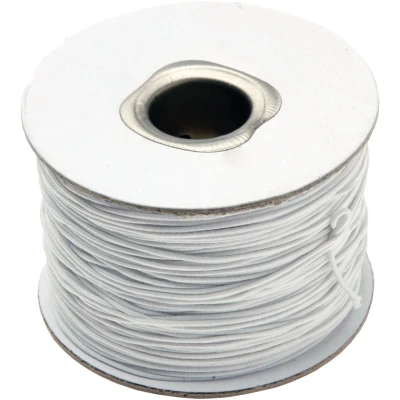 Afbeelding van Bouhon elastiek touw, ft 100 m x 1 mm touw