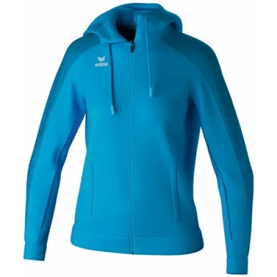 Afbeelding van Erima Evo Star Trainingsjack Met Capuchon Dames Lichtblauw / Mykonos Maat: 44