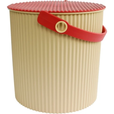 Afbeelding van Hachiman Omnioutil Opbergemmer M Beige/Rood