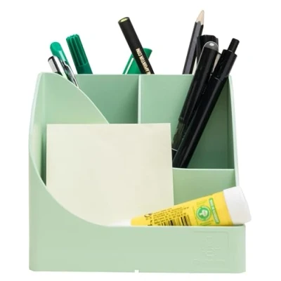 Afbeelding van Exacompta 69580D 4x Pot à crayons Pen Wave Sauge