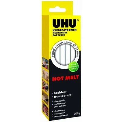 Afbeelding van Uhu Lijmstick 11 mm 200 Transparant stuk(s)