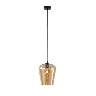 Afbeelding van Artdelight Hanglamp TOMBO amber Ø 23cm HL 23 AM