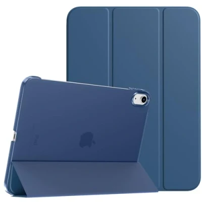 Afbeelding van TiMOVO voor iPad 10e generatie hoesje 2022, 10 slanke harde achterkant shell beschermende smart cover met standaard 10.9 inch 2022 release,