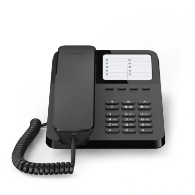 Afbeelding van Gigaset Desk400 Vaste Telefoon, Zwart Telefoon