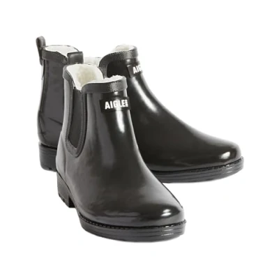Afbeelding van Regenlaars Aigle Women Carville Fur 2 Noir Schoenmaat 41