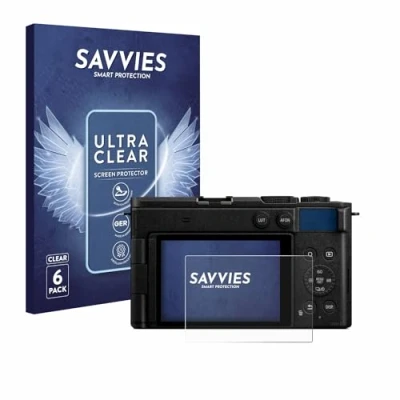 Afbeelding van Savvies Screenprotector voor Panasonic Lumix DC S9 Folie Beschermfolie transparant (6 Stuks)