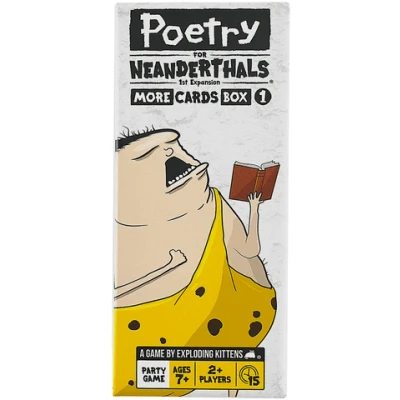 Afbeelding van Poetry for Neanderthals: More Cards Box 1 (EN)