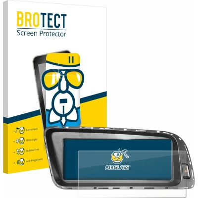 Afbeelding van BROTECT Screenprotector voor Audi Q5 8R 2008 2016 MMI 3G 8.8&quot; Folie Beschermfolie Beschermglas transparant