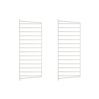 Afbeelding van String wandpaneel beige, 75x30 cm, 2 pack