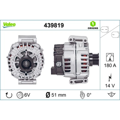 Afbeelding van Valeo Alternator/Dynamo 439819
