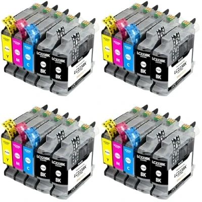Afbeelding van Amaprint 20 XL cartridges compatibel met Brother LC223 LC223xl voor MFC J480dw J680dw J880dw J4420dw J4620dw J5320dw J5620dw J5720dw DCP J4120dw J562dw