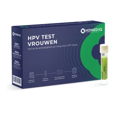 Afbeelding van HPV test vrouw Lab voor thuis