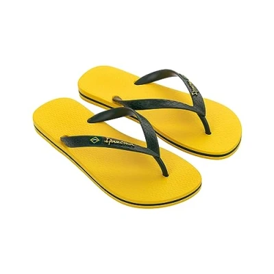 Afbeelding van Ipanema CLAS Brasil II AD Teenslippers voor heren, geel/groen, 38 EU, geel groen, EU