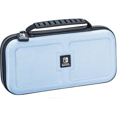 Afbeelding van Game Traveler Official Case Deluxe Consolehoes Nintendo Switch Lichtblauw