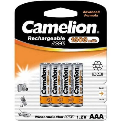 Afbeelding van Camelion NH AAA1000BP4 Rechargeable battery Nikkel Metaalhydride (NiMH)