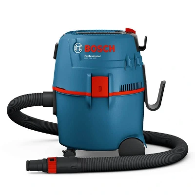 Afbeelding van Bosch Professional alleszuiger GAS 20 L SFC (incl. zuigmond grof vuil, plinten, wegwerpstofzak, 1x platte filter, handvat m. luchtregelaar, univers. adapter, 2x afzuigbuis, universele slang)