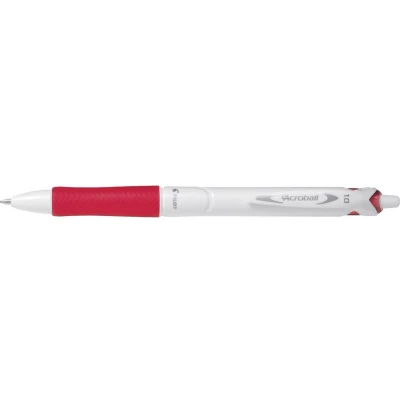 Afbeelding van Pilot balpen Acroball Pure White rood