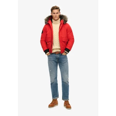 Afbeelding van Superdry Everest Winterjas, Heren, Maat: XXL, Deep berry