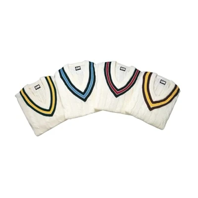 Afbeelding van GUNN &amp; MOORE Cricket Trui, Bruin/Geel, L
