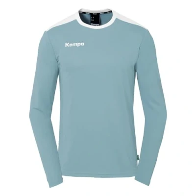 Afbeelding van Kempa Longsleeve, Maat: Medium, Aqua weiß