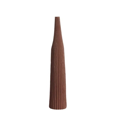 Afbeelding van Light &amp; Living Vaas NAMPALA Ø11.5x60cm Rood