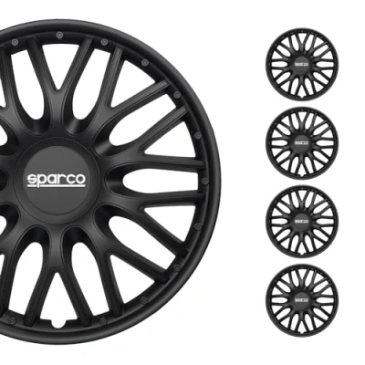 Afbeelding van Hubkap SPC1696BK Zwart 16&quot;