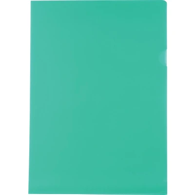 Afbeelding van Pergamy L map, Ft A4, Pp Van 120 Micron, Pak 25 Stuks, Groen map