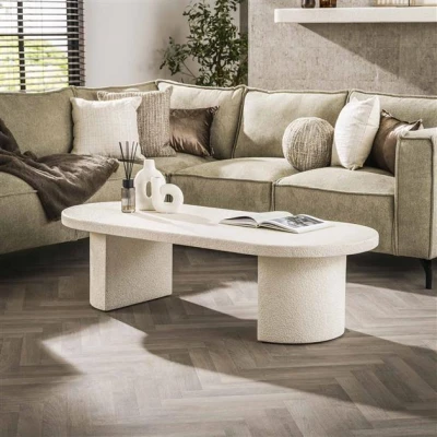 Afbeelding van Hoyz Collection Salontafel 150 Arch Stone Marmer Composiet