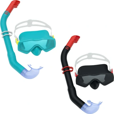 Afbeelding van Bestway Set Masker en Buis Volwassene Afvoerklep Assorti Kleur Siliconen Riem +14 Jaar Strand en...
