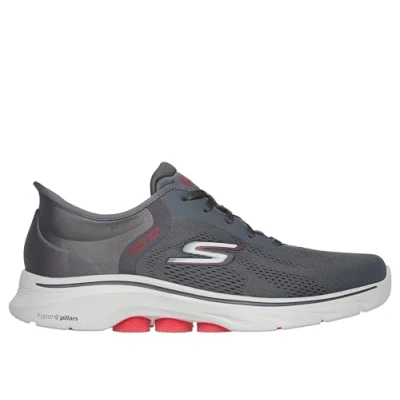 Afbeelding van Skechers Heren Go Walk 7 Sneaker, houtskool, 42.5 EU
