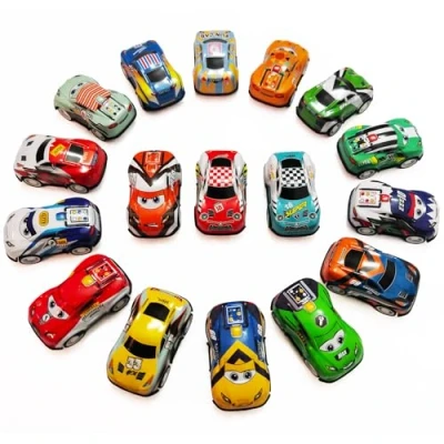 Afbeelding van BECILES 15 stuks stuntspeelgoedauto legering, kleine speelgoedauto&#039;s, metaal, mini speelgoedauto&#039;s voor het leerspel van peuters, jongens en meisjes