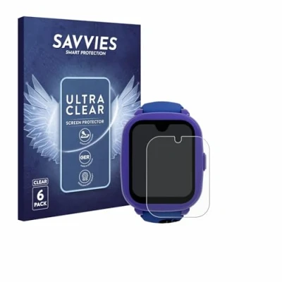 Afbeelding van Savvies Screenprotector voor SaveFamily Iconic Plus 2 4G Folie Beschermfolie transparant (6 Stuks)